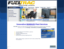 Tablet Screenshot of fueltrac.com